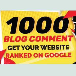1000 Blog Comments and GSA Blast