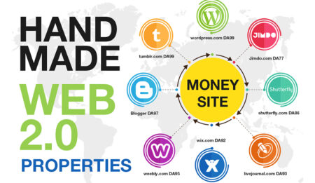 Premium Handmade 10 Unique Web 2.0 Properties