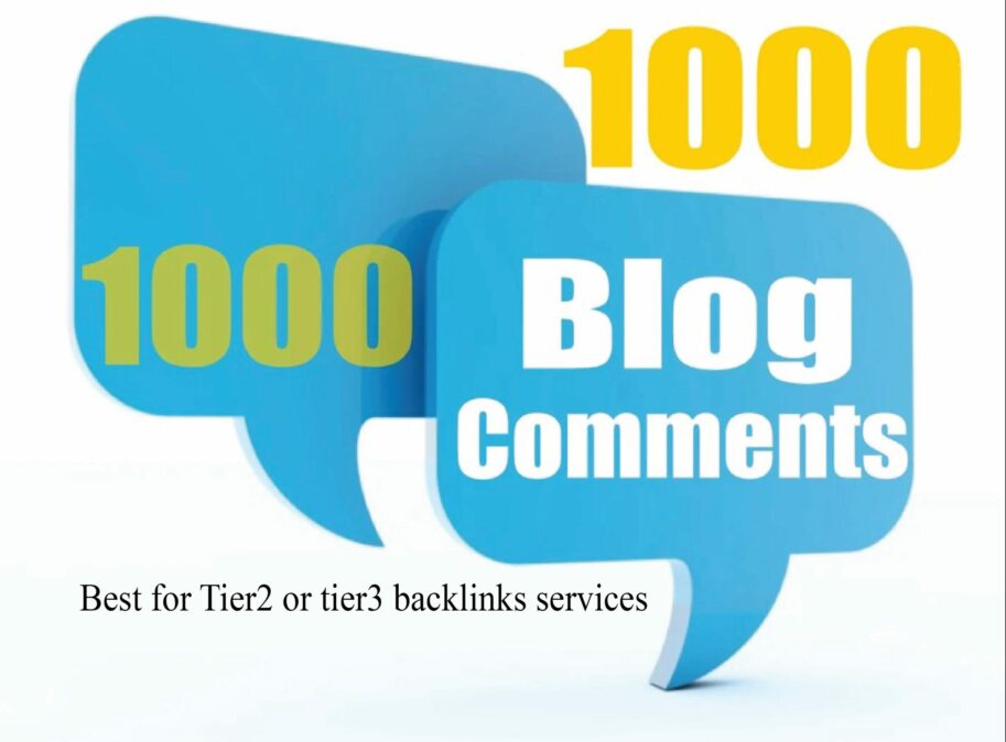Get 1000 Blog Comments Backlinks For SEO On Google GSA Blast